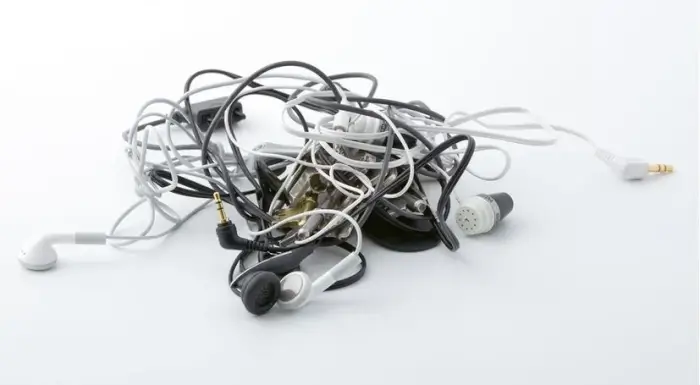 Headphone mess