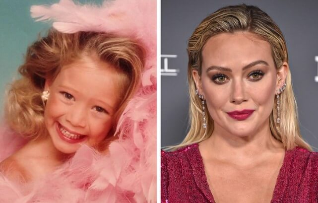 Stars Who Start Their Careers In Beauty Contests, Hilary Duff