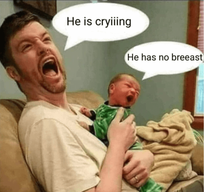 Man Breastfeeding Memes 1
