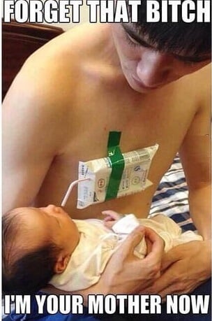 Man Breastfeeding Memes 2