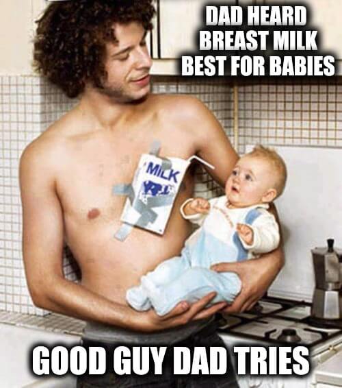 Man Breastfeeding Memes 5