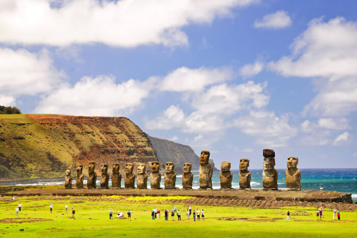 Easter Island – Far Off Of The Coast Of Chile