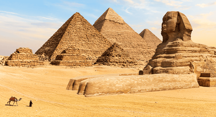 The Pyramids of Giza - Giza, Cairo, Egypt