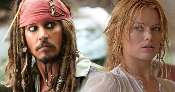 Johnny Depp and Margot Robbie