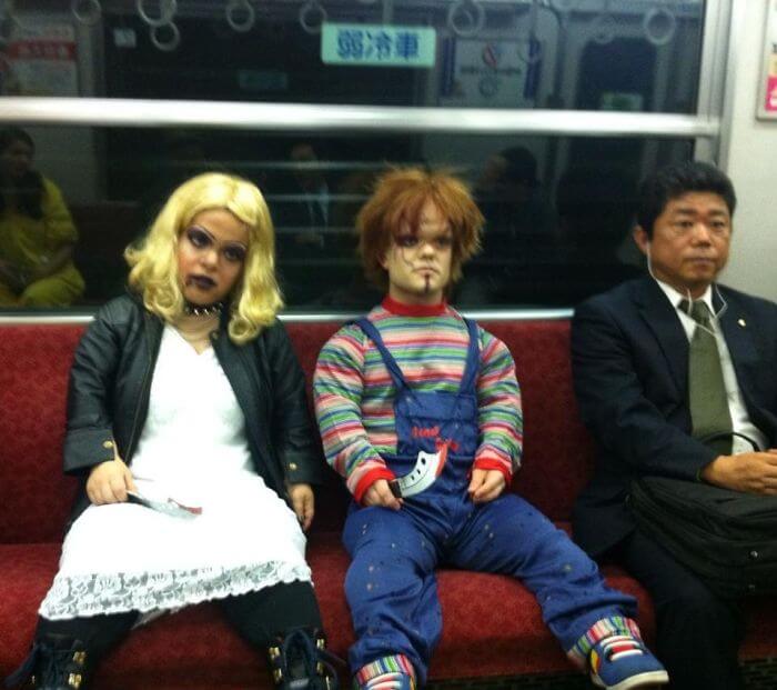 Scary Killers On Subway