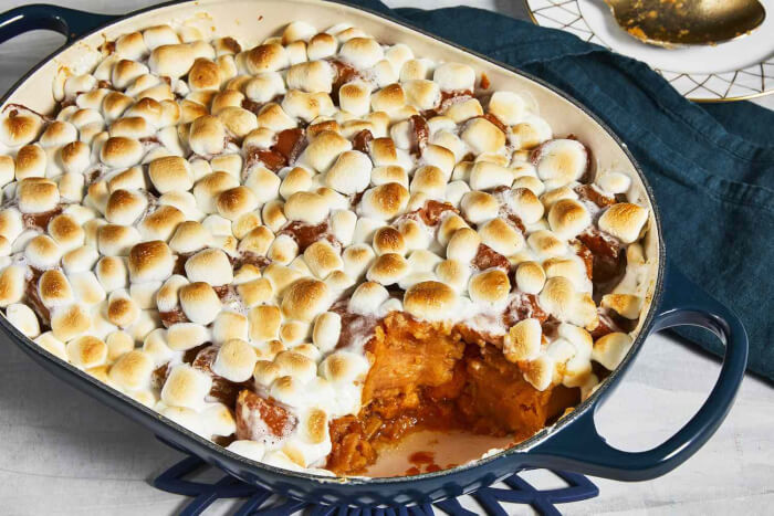 Sweet Potato And Marshmallow Bake, funny candle memes, Weird Thanksgiving Dishes