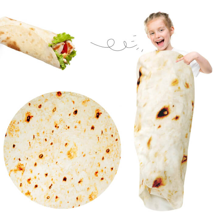 Burrito blanket