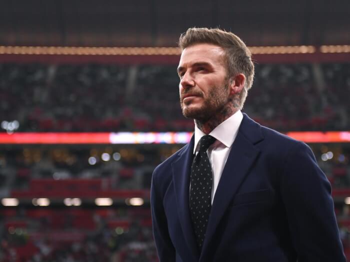 David Beckham on the planet 2022 World Cup