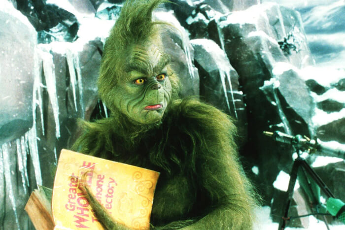 Jim Carrey — How the Grinch Stole Christmas