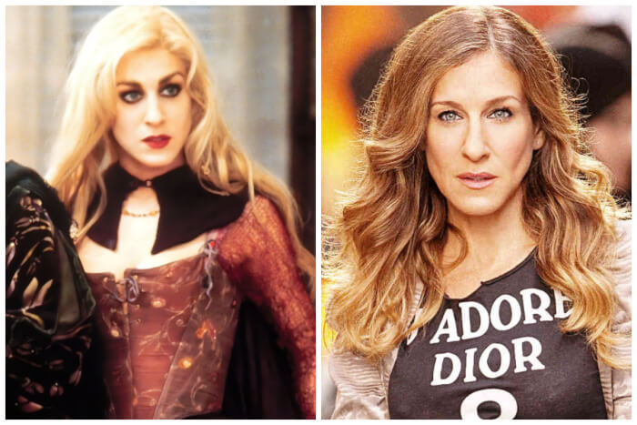 Sarah Jessica Parker actors who changed 180 degrees