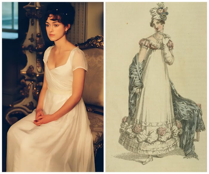 historically correct movie costumes Pride and Prejudice  great gatsby costumes	<br/>great gatsby dresses