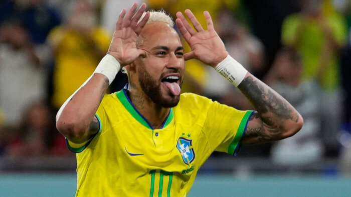 Neymar in worldcup 2022, Neymar Sobbed As Brazil Lost Bitterly To Croatia