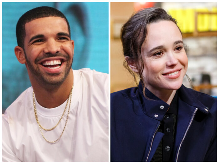 celebrity connections Drake Used To Have A Big Crush On His Classmate Elliot Page