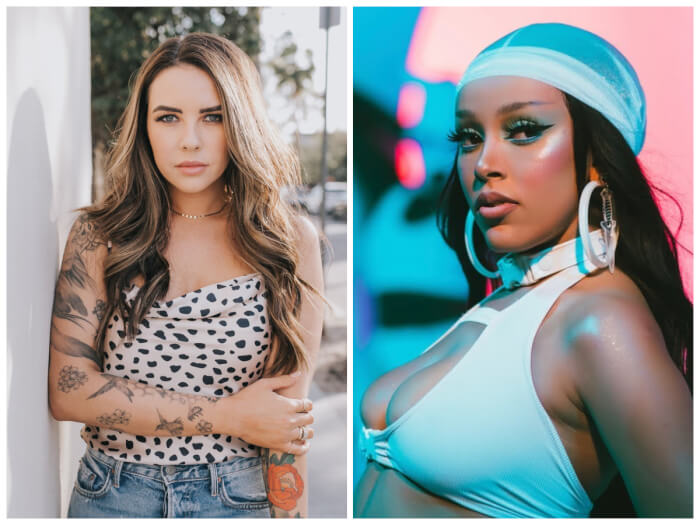 celebrity connections Alexis Haines Used To Occasionally Babysit Doja Cat