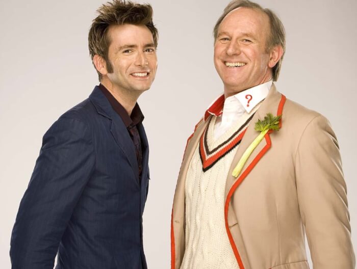 David Tennant And Peter Davison Are Son And Father-in-law