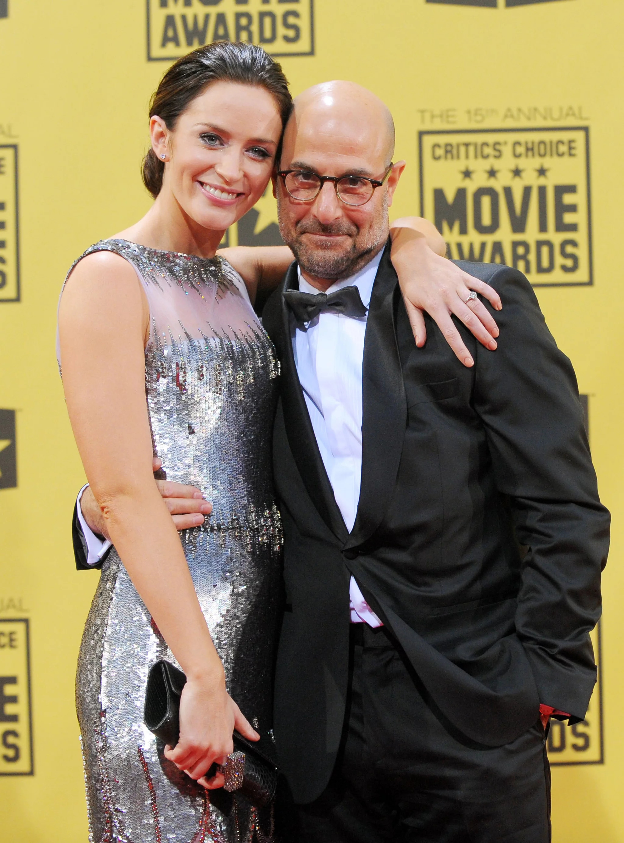 Stanley Tucci is Emily Blunt's Brother-in-law