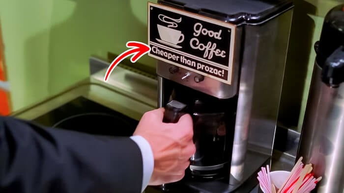 details from popular tv shows The Coffee Machine In House, M.D.