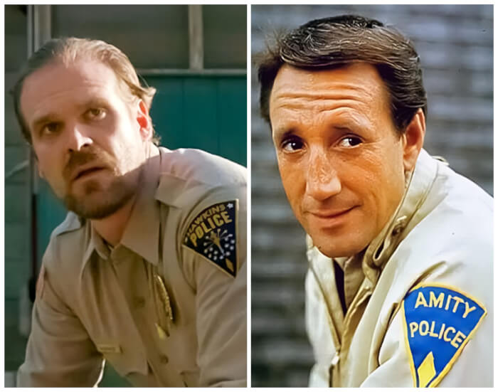 details from popular tv shows The Uniform of Jim Hopper From Stranger Things