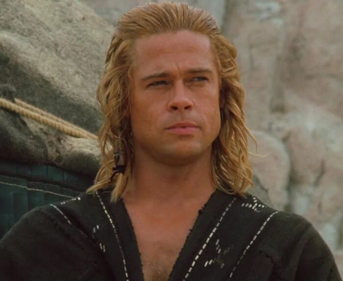 Movie Roles Worth A Thousand Pieces of Gold, Brad Pitt, Troy