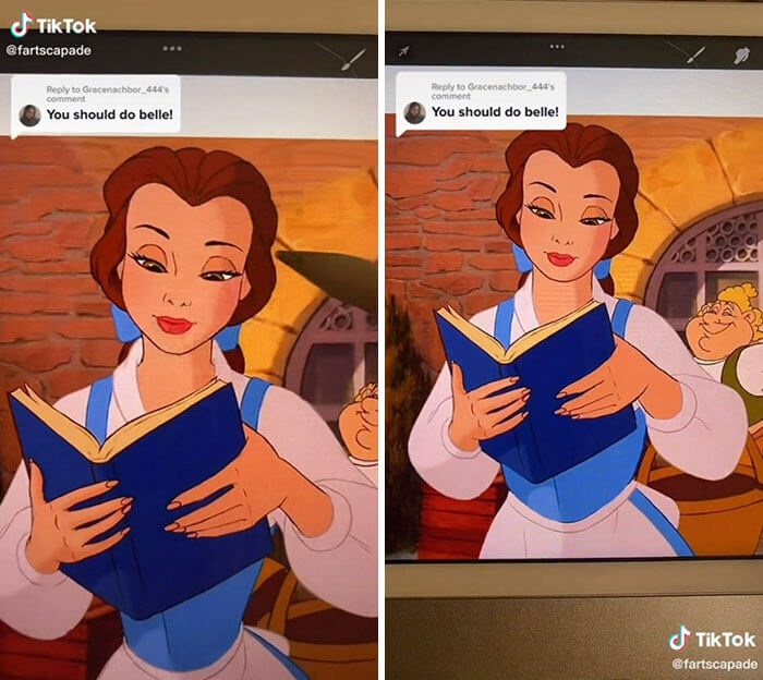 Disney Characters Are In The Ideal Shape, Belle