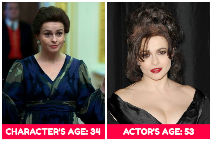 age differences Helena Bonham Carter — The Crown
