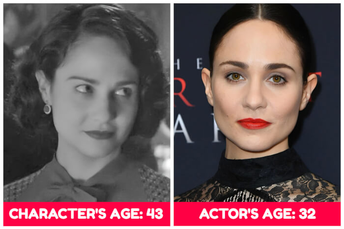 age differences Tuppence Middleton — Mank