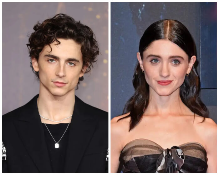 Timothée Chalamet And Natalia Dyer