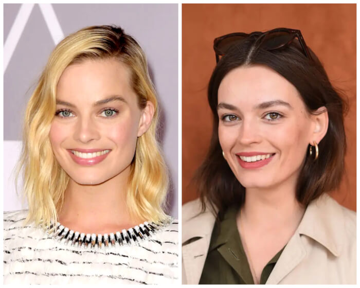 Margot Robbie And Emma Mackey