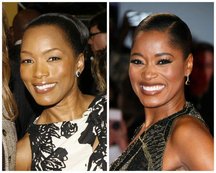 celebrity duos that look nearly identical Angela Bassett and Keke Palmer