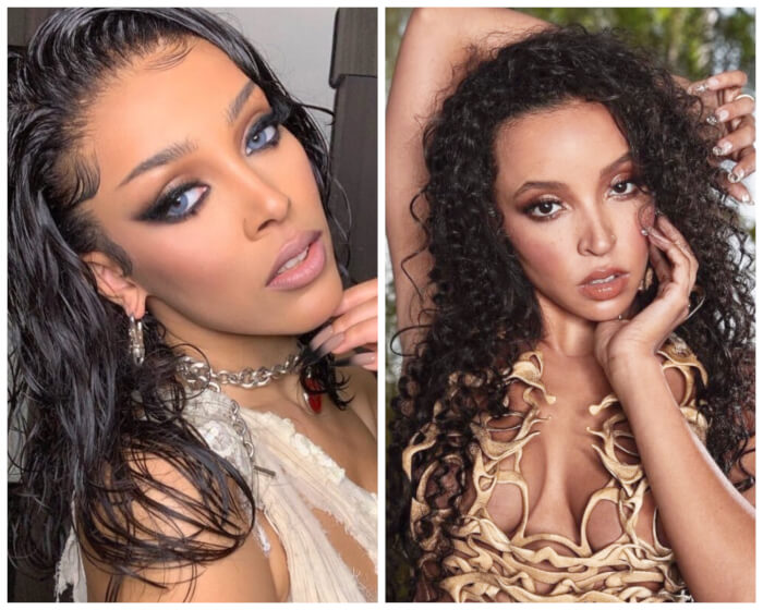 celebrity duos that look nearly identical Doja Cat and Tinashe