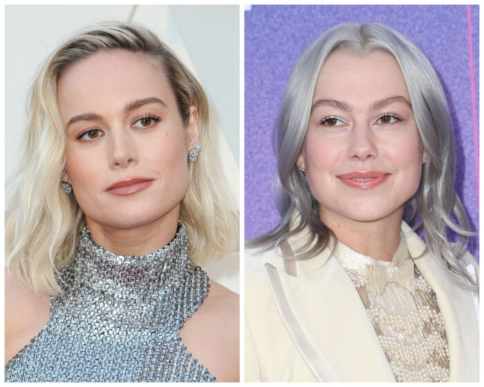 celebrity duos that look nearly identical Brie Larson and Phoebe Bridgers