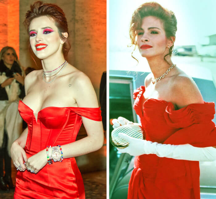 Celebrities recreated iconic looks