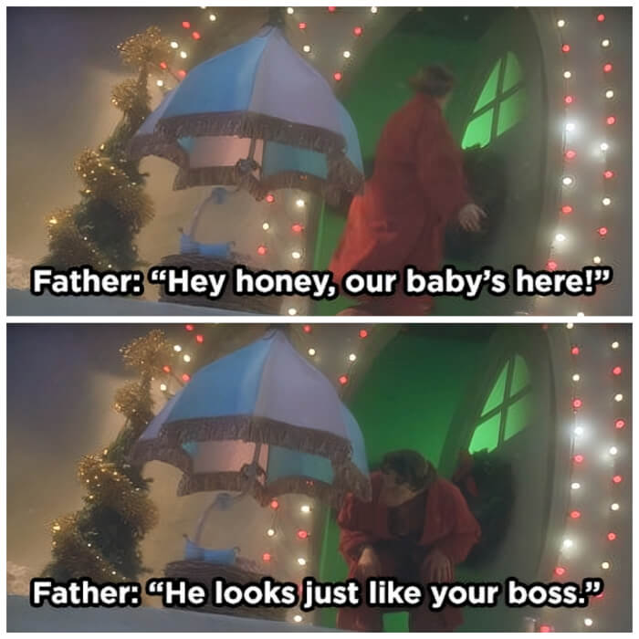 hidden details in iconic Christmas movies The Joke In How the Grinch Stole Christmas