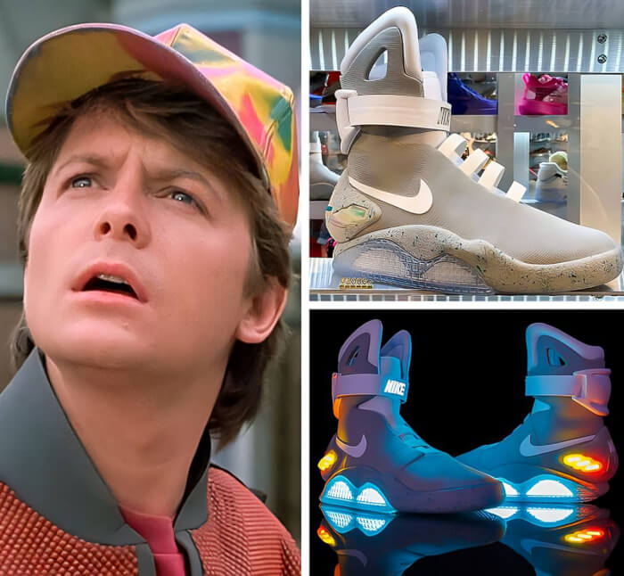 The Nike Air Mags In Back to the Future Part II