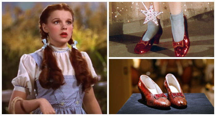 shoes from movies The Ruby Slippers In The Wizard of Oz