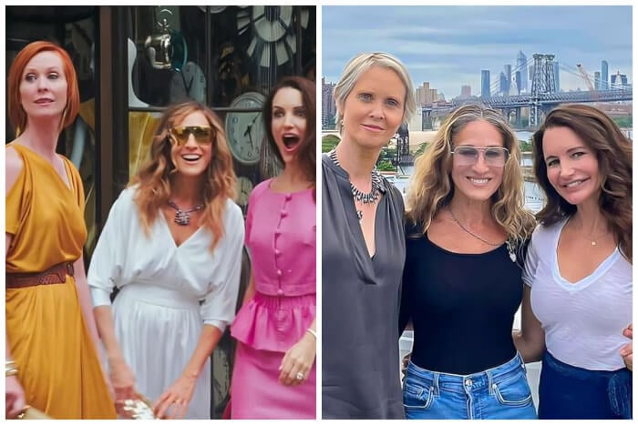 favorite characters Carrie Bradshaw, Charlotte York, and Miranda Hobbes from Sex and the City