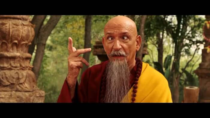 Ben Kingsley as Guru Tugginmypudha in The Love Guru