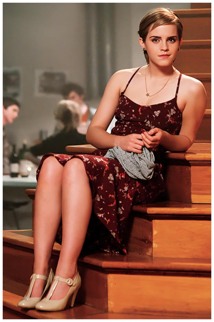 worst roles Emma Watson As Sam Button In The Perks of Being a Wallflower