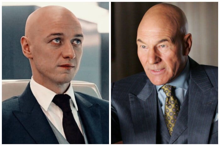 actors who played the same character Patrick Stewart And James McAvoy As Professor X in X-Men  dewitt bukater age	gloria stuart young