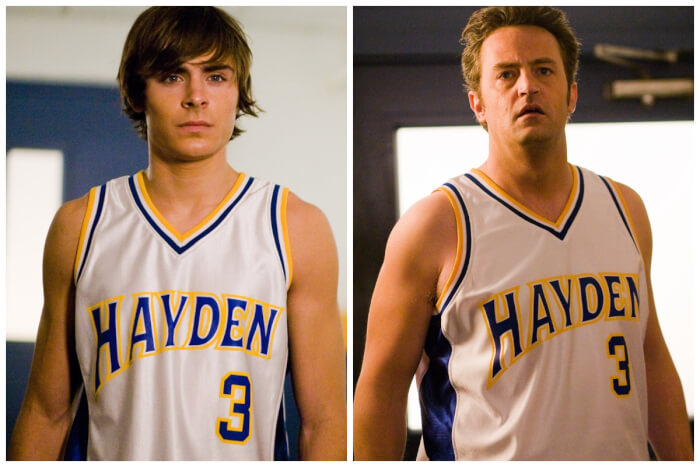 Matthew Perry And Zac Efron Mike O’Donnell in 17 Again