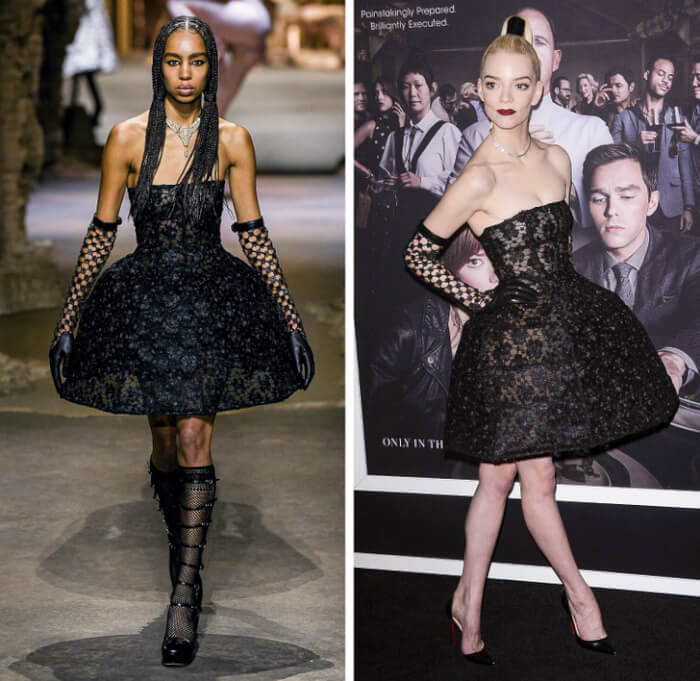 The Differences Between Models and Celebrities In Runway Outfits 