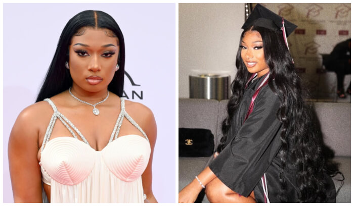 Megan Thee Stallion has a degree in health administration