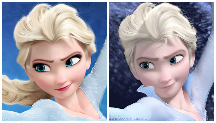 Disney characters Elsa