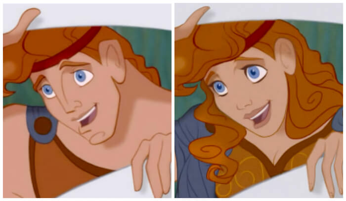 Disney characters Hercules