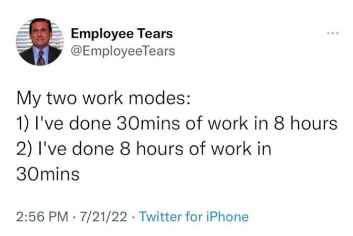 Being A Full-Time Worker