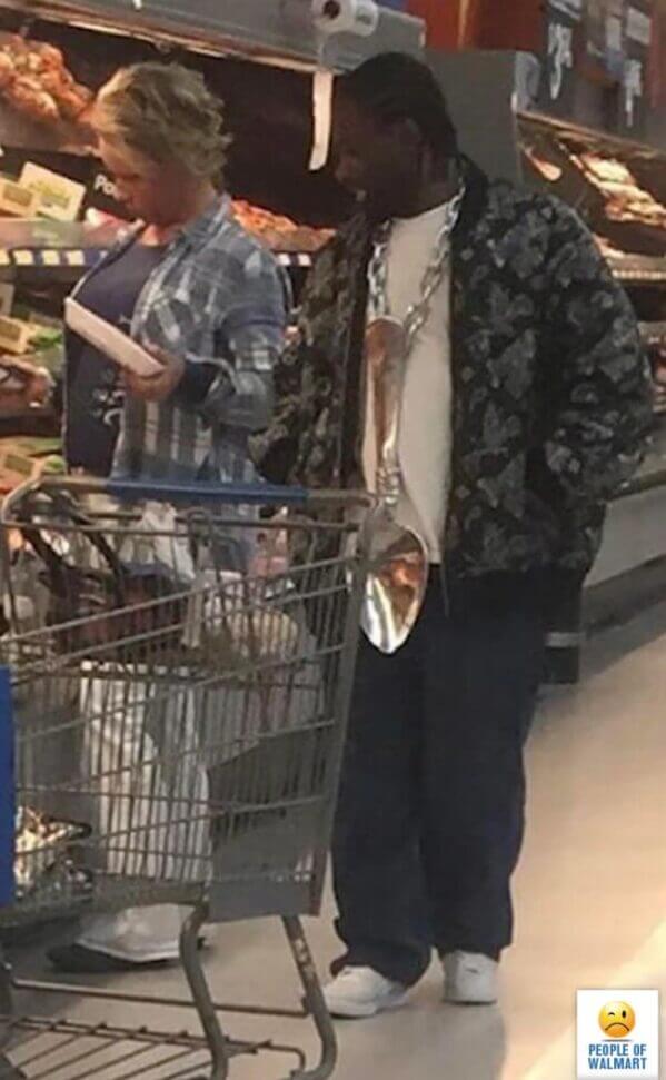 Fashionistas Spotted At Walmart