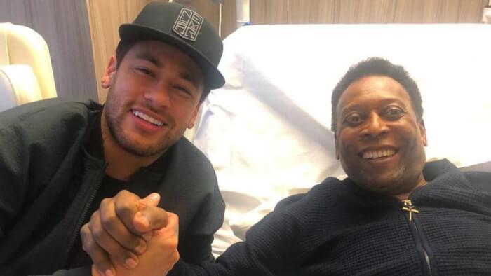 Neymar and Pele, Neymar Sobbed As Brazil Lost Bitterly To Croatia