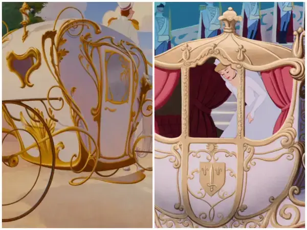 "Enchanted" and "Cinderella."