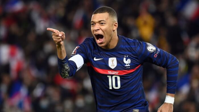 Productive Attackers At WC Group, Kylian Mbappe (France) - 3 goals