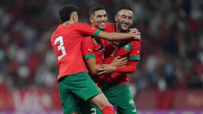National Teams With Least Goals Received In World Cup 2022, Morocco: 1